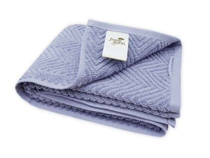 Framsohn Bio Ocean Natural Taubenblau ručníky (Výška cm 100, Šířka cm 50)