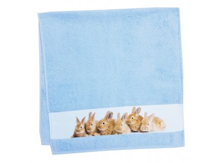 Framsohn Hasen Aqua ručníky (Výška cm 100, Šířka cm 50)