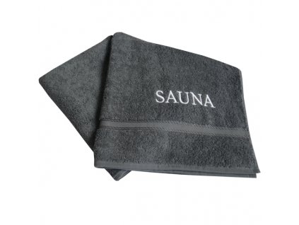 Framsohn Sauna Fun Anthrazit saunová osuška (Produkt Bez výšivky)