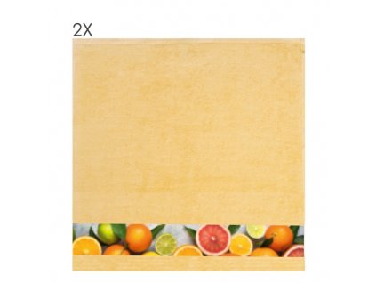 173826 framsohn zitrusfruchte limone rucnik do kuchyne 2 kusy