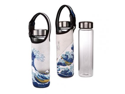 Goebel Hokusai Skleněná lahev Velká vlna