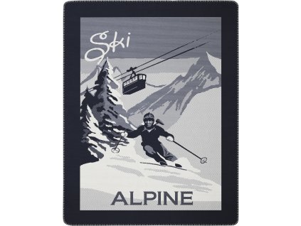 Biederlack Alpine Ski deka 150 x 200 cm