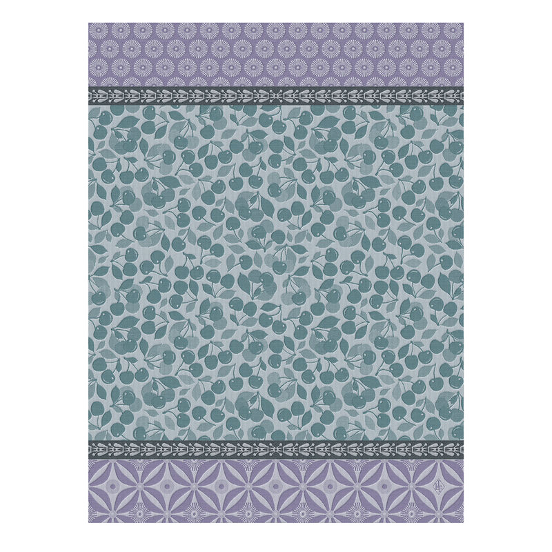 LE JACQUARD FRANÇAIS Le Jacquard Francais CERISES Utěrka 80 x 60 cm Modrá