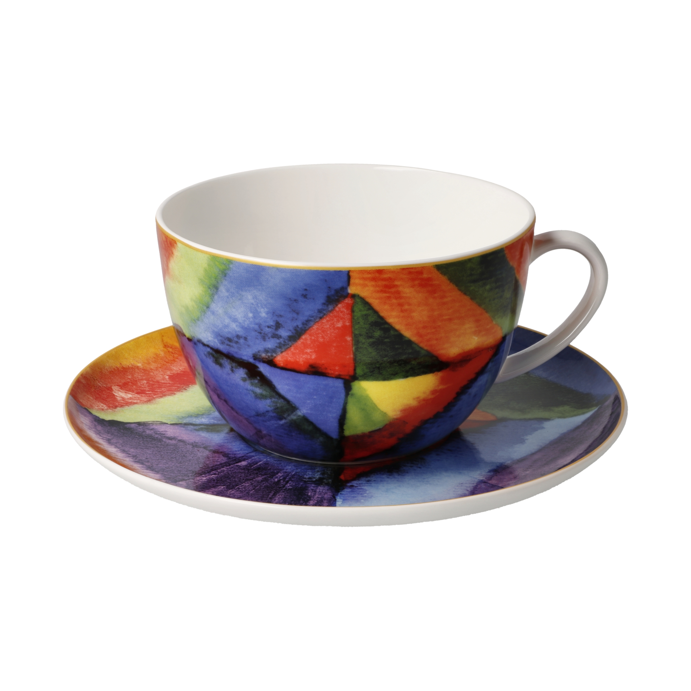 Goebel Kandinsky  Barevná studie Cappuccino šálek