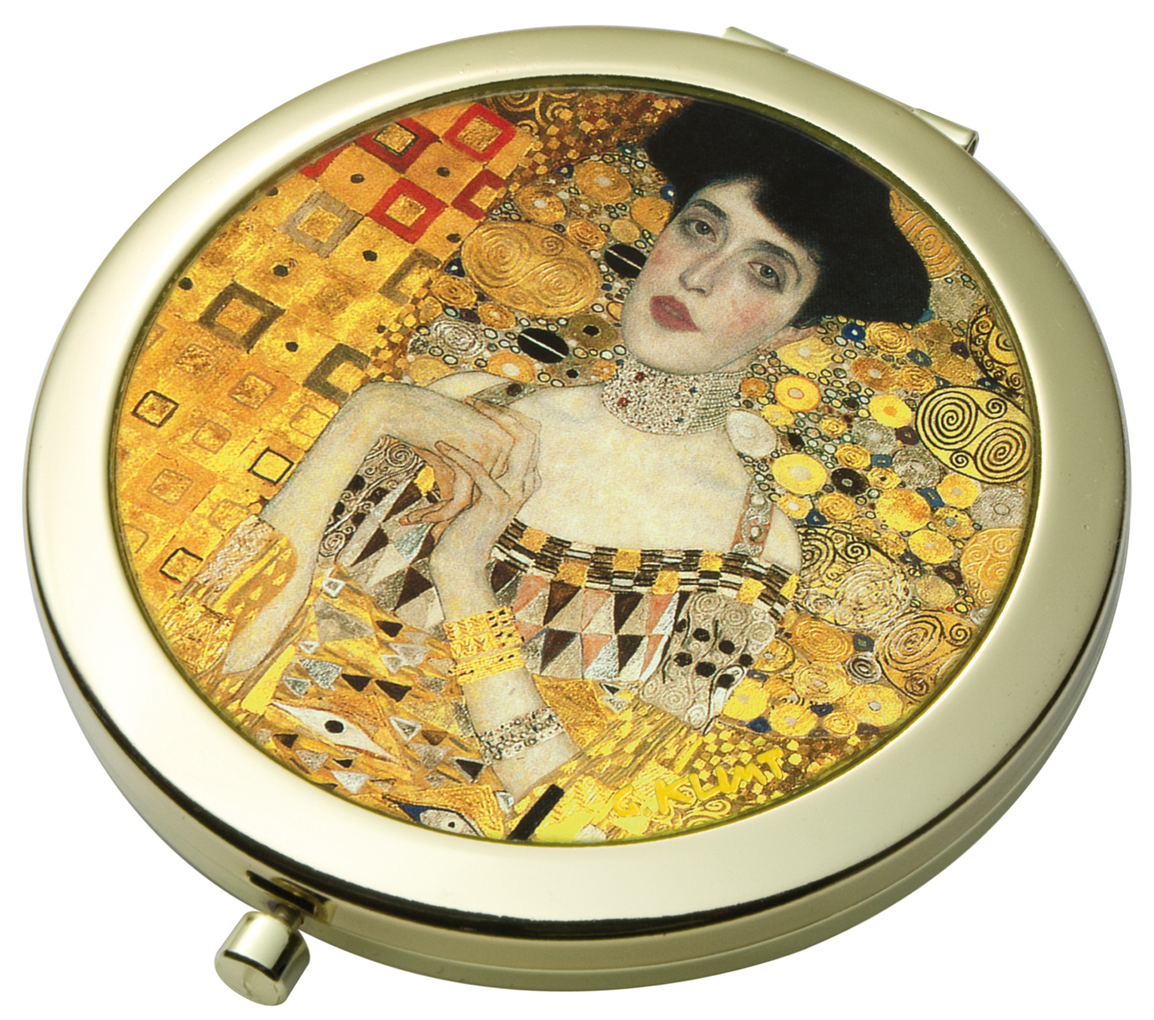 Goebel Klimt Adele Bloch-Bauer Kapesní zrcátko