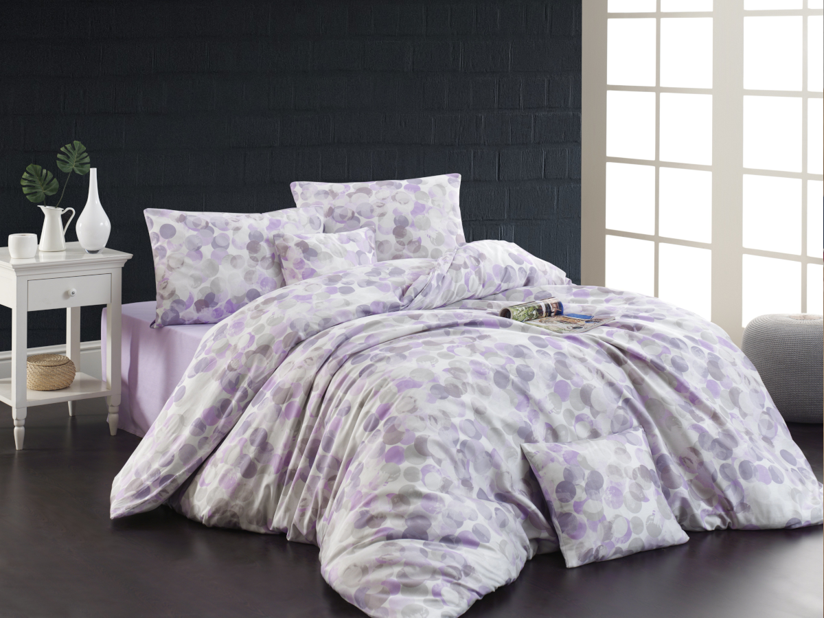 Brotex Francouzské povlečení Satén 220x200, 70x90cm Vendeta