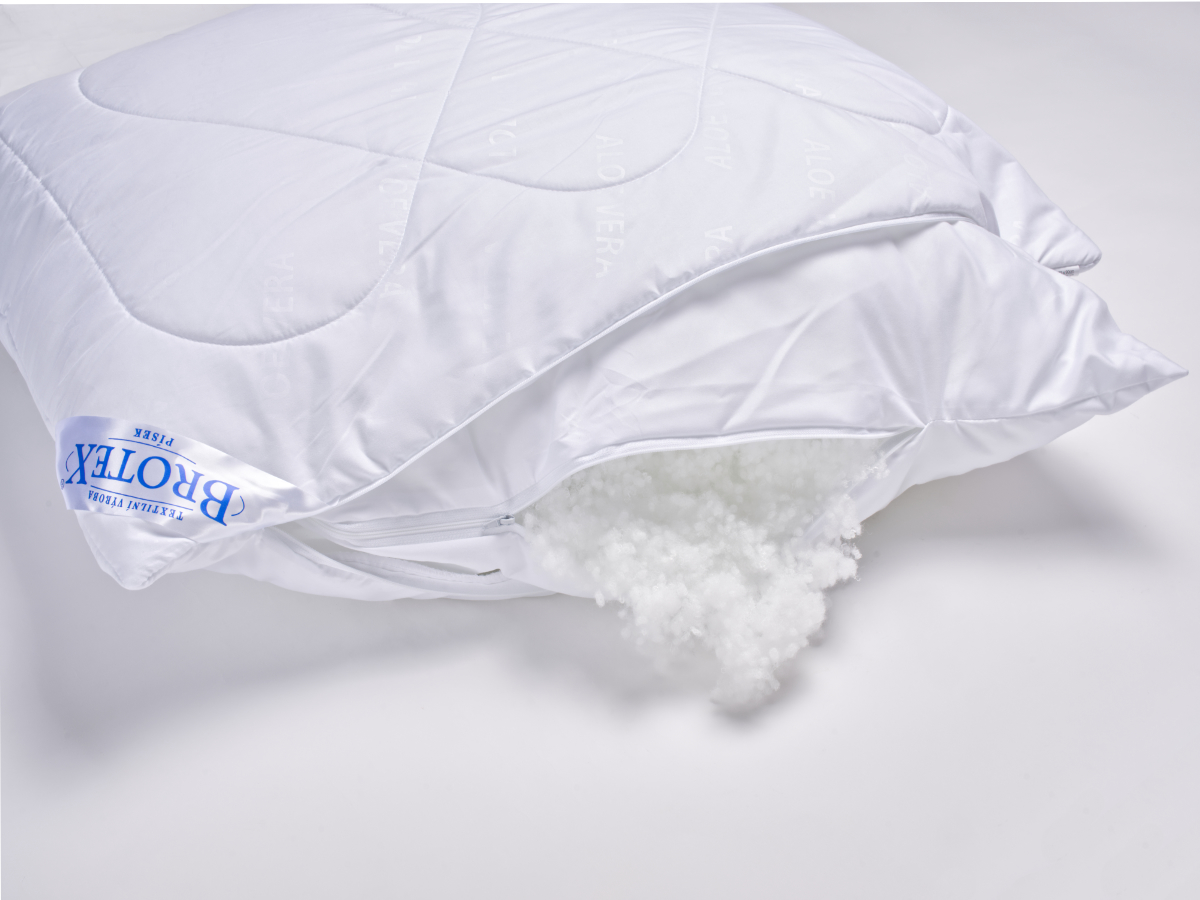 Brotex Polštář ALASKA Aloe Vera 70x90cm 900g 2x zip kuličky UNICO®
