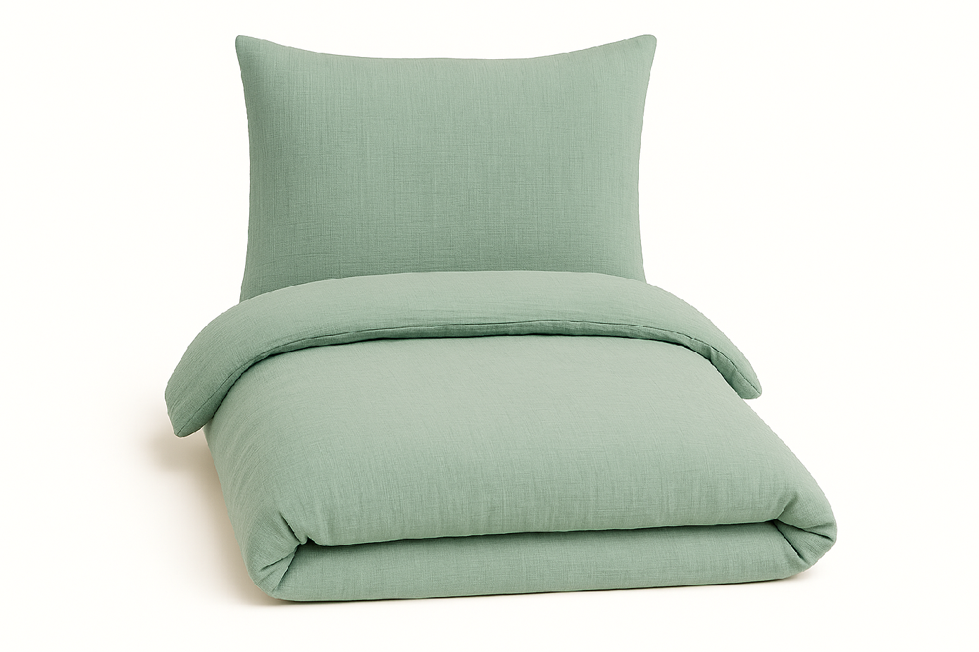 Brotex Mušelínové povlečení 140x220, 70x90 cm mint