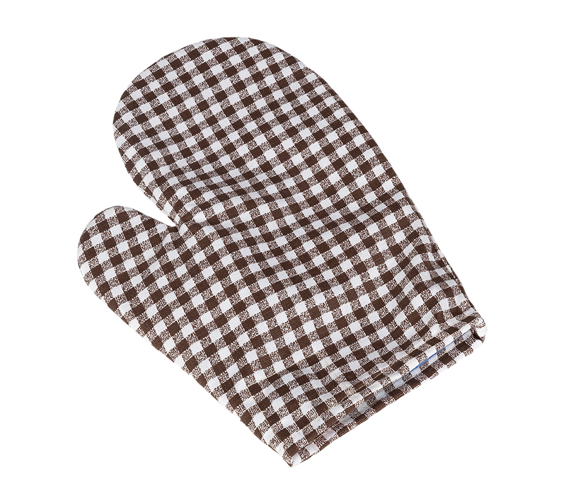 Brotex Kuchyňská chňapka kostička hnědá