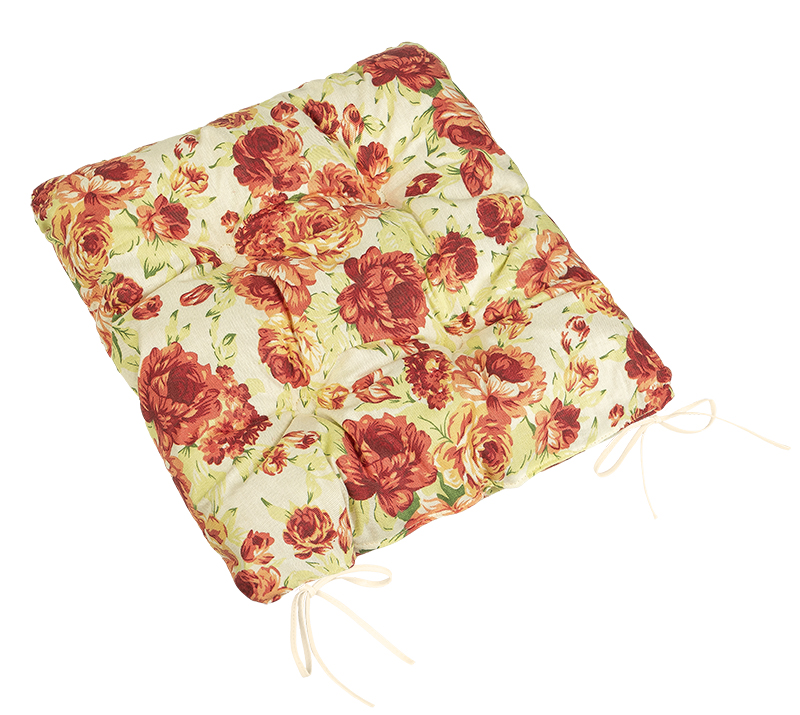 Brotex Sedák prošívaný 40x40 cm pivoňka