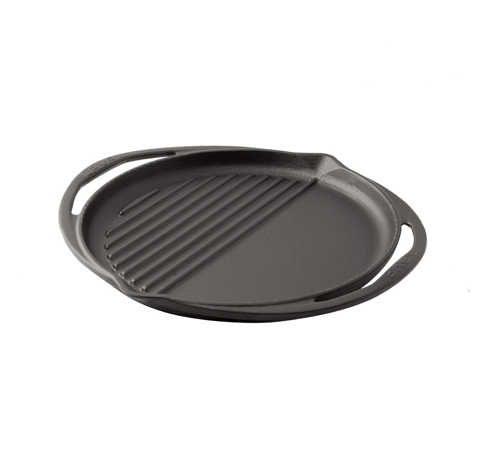 LAVA METAL Litinová kulatá duo plotýnka  30cm