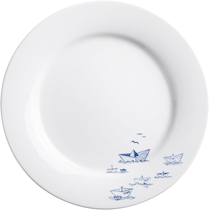 Kahla Ahoi Marie Mělký talíř 26 cm papírové loďky