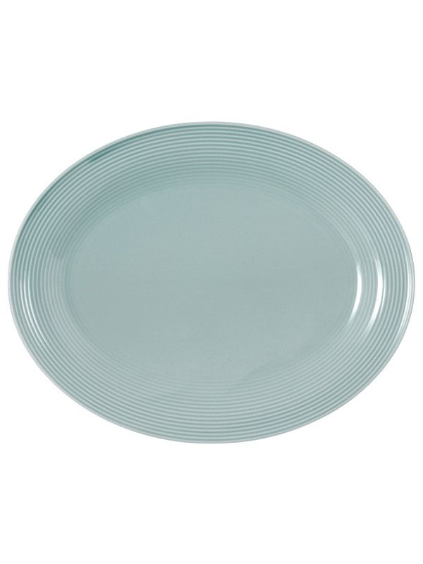 Oválný podnos 35x28 cm BEAT ARKTISBLAU, modrá, Seltmann Weiden