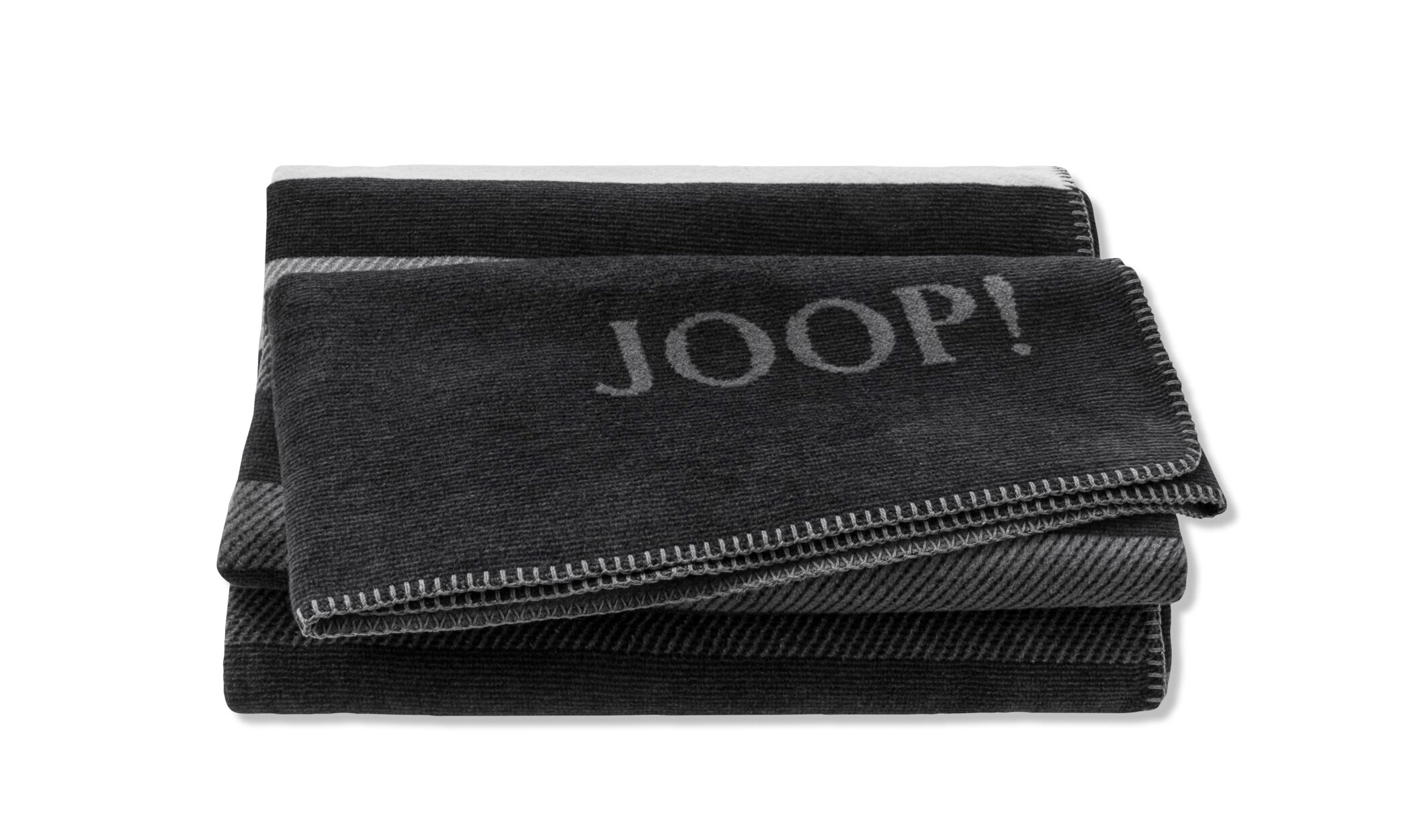 Biederlack JOOP! Shutter Černá deka 150x200 cm