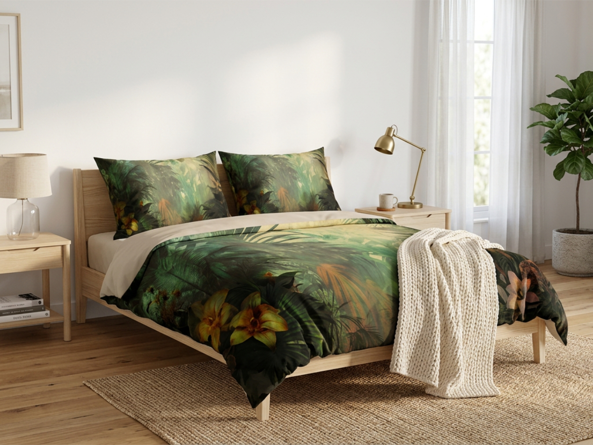 Brotex Moderní 3D povlečení 140x200, 70x90 Jungle