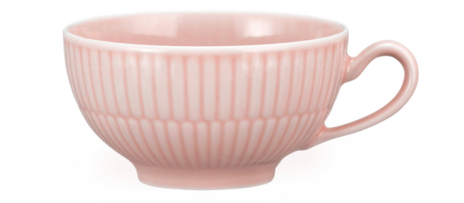 Čajový šálek 0.22 ltr. AMINA ROSÉ UNI, růžová, Seltmann Weiden