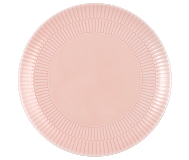 Dezertní talíř 22.5 cm AMINA ROSÉ UNI, růžová, Seltmann Weiden