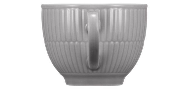 Kávový šálek 0.25 ltr. AMINA SILVER GREY, šedá, Seltmann Weiden