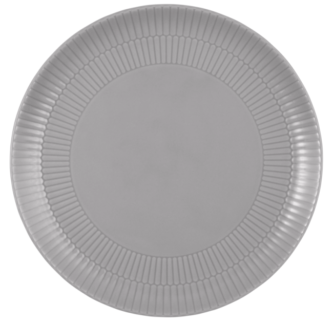 Mělký talíř 27.5 cm AMINA SILVER GREY, šedá, Seltmann Weiden