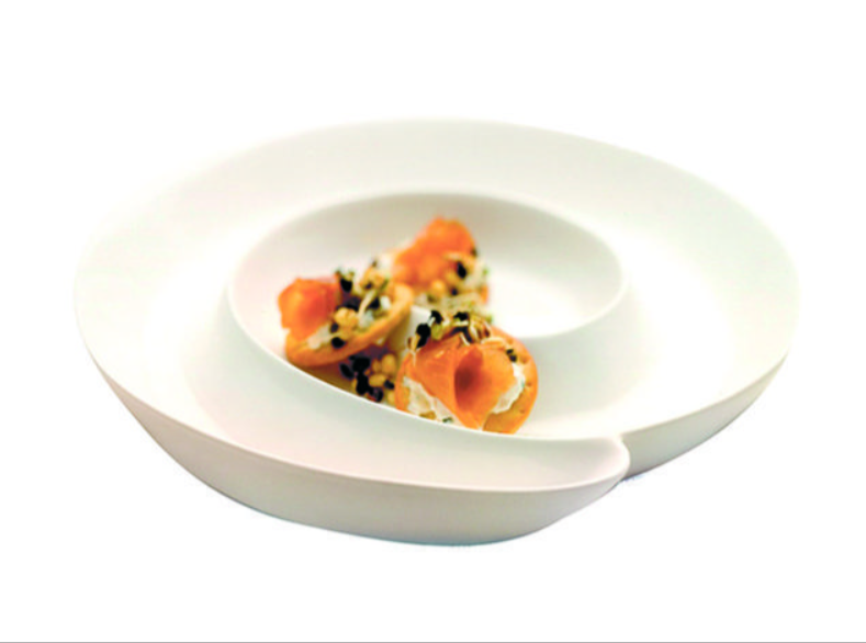 Maxwell and Williams White Basic Coupe talířek spirála 30 cm