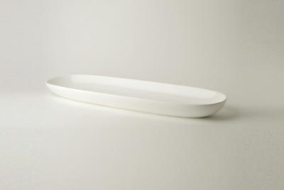 Maxwell and Williams White Basic Coupe talíř na bagetu 35 cm