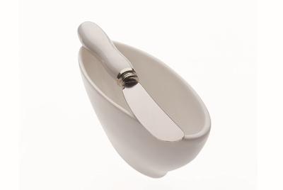 Maxwell and Williams Set mezze - ovál WHITE BASICS 2 ks - bílá