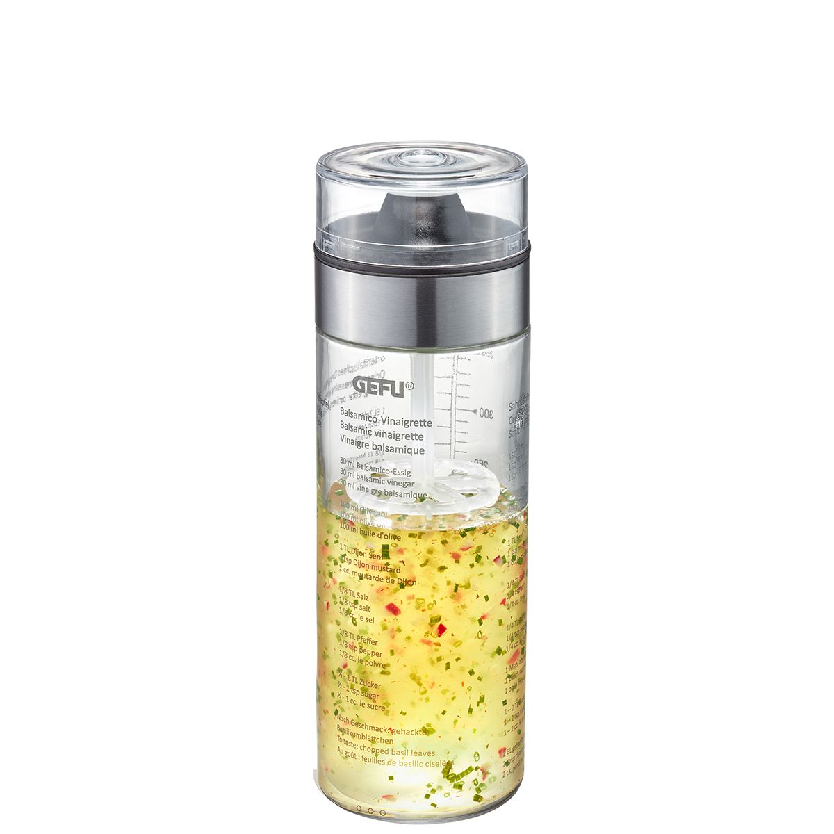 GEFU Skleněný Dressing Shaker MIX