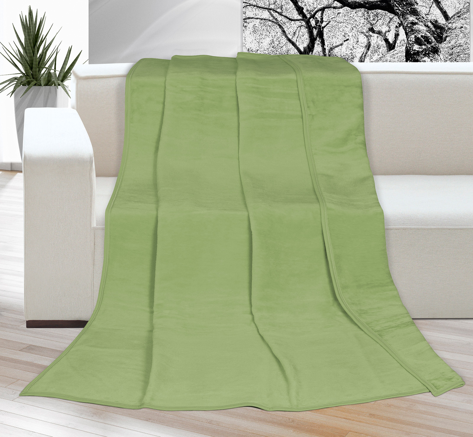 Brotex Deka Kira PLUS jednolůžko 150x200cm zelená