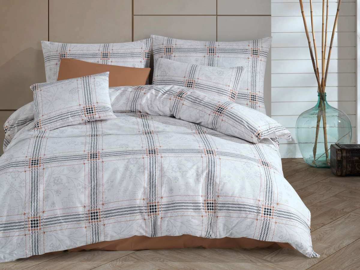 Brotex Povlečení francouzské bavlna 220x200,70x90 Debie natur