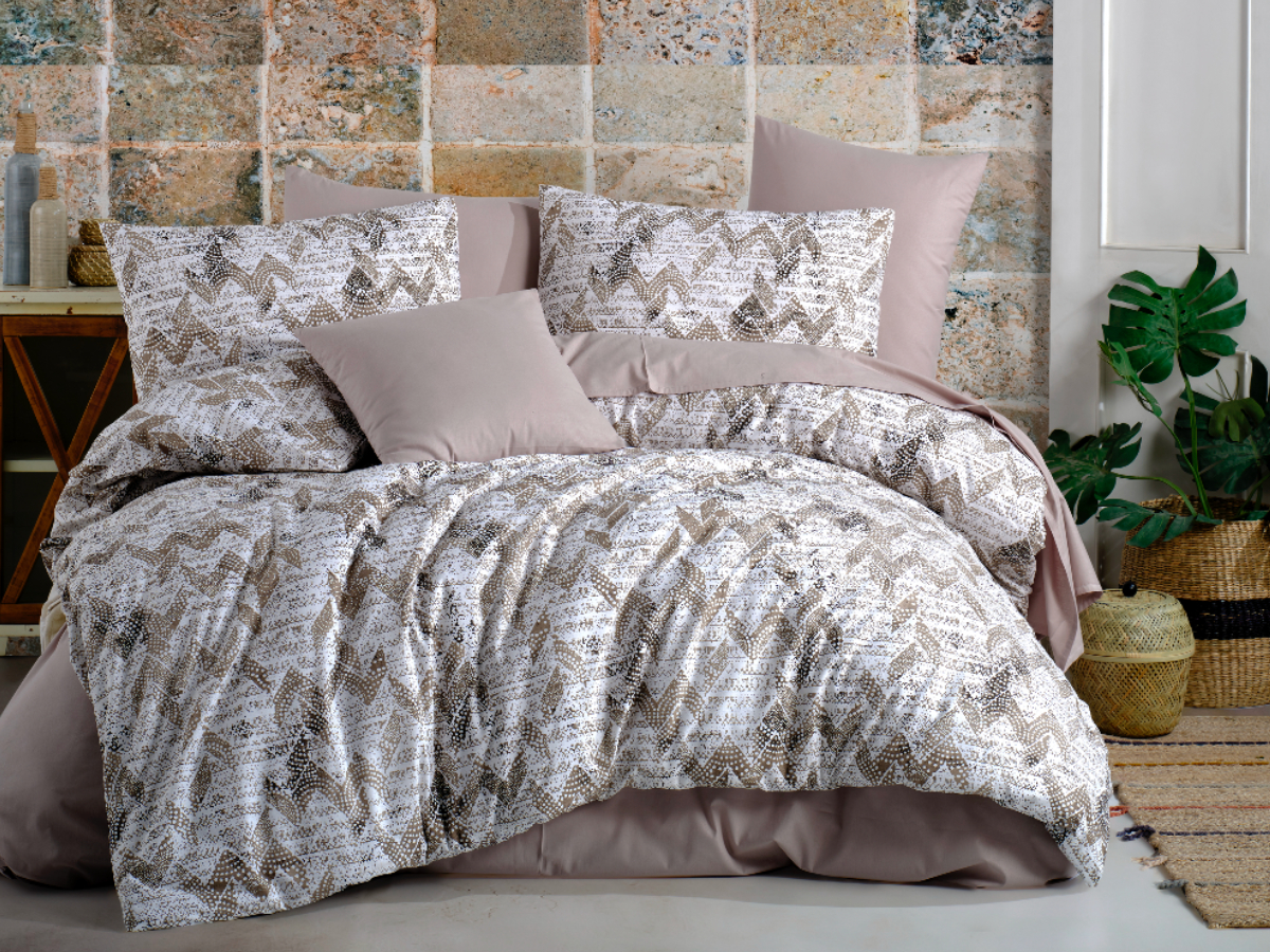 Brotex Povlečení francouzské bavlna 240x220,70x90 Fany beige