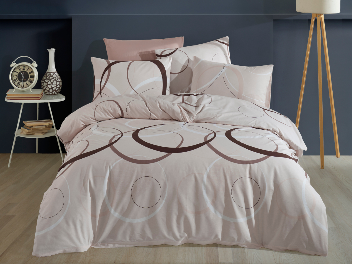 Brotex Povlečení francouzské bavlna 240x220,70x90 Toronto beige