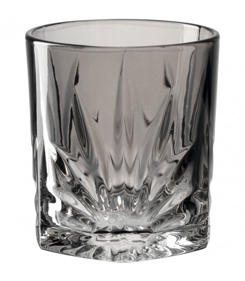 Leonardo Capri Sklenice Whisky 330ml šedá