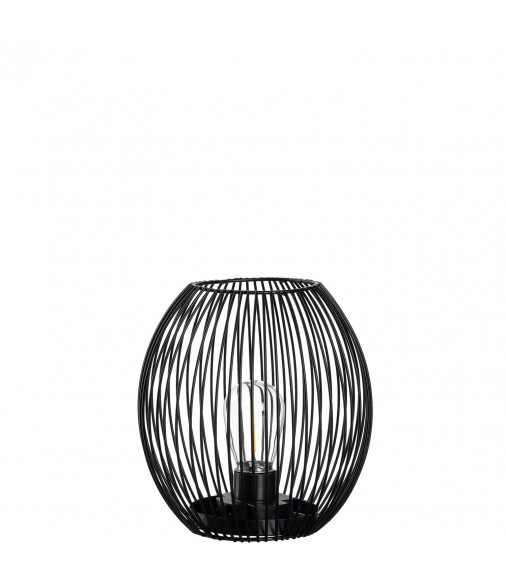 Leonardo Casolare LED lucerna černá 18 cm