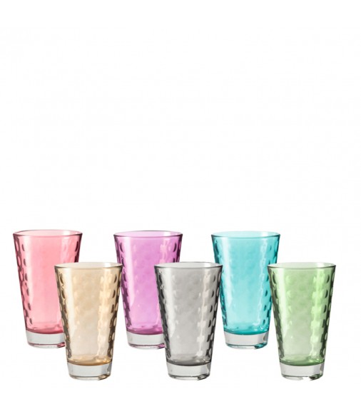 Leonardo Optic Sada 6 sklenic 300 ml