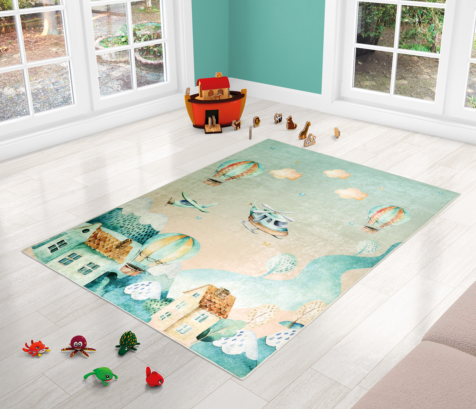 Brotex Dětský kobereček 100x150 cm balón