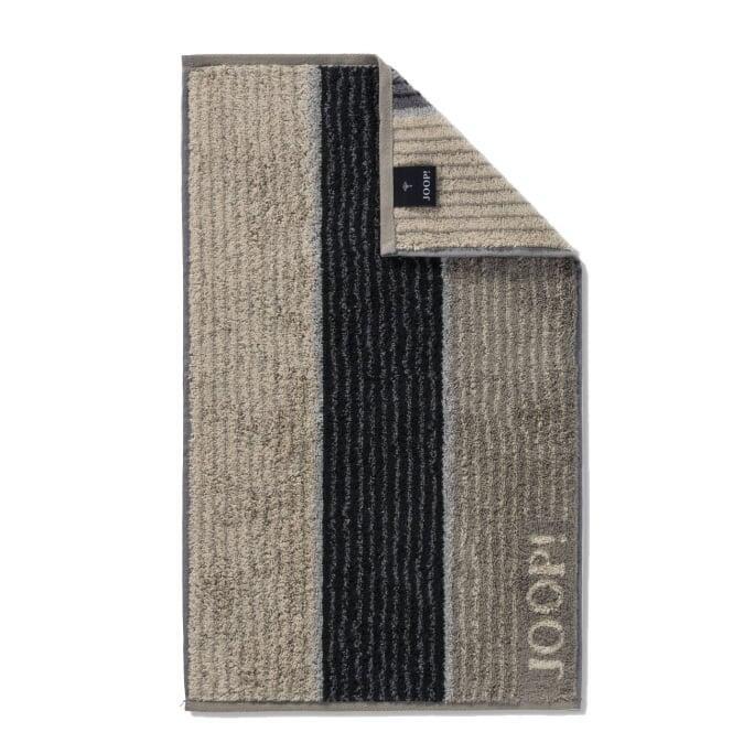 Ručník různé velikosti SIGNATURE CORNFLOWER LINES grafit, JOOP! Rozměr: Hostovský ručník 30 x 50 cm