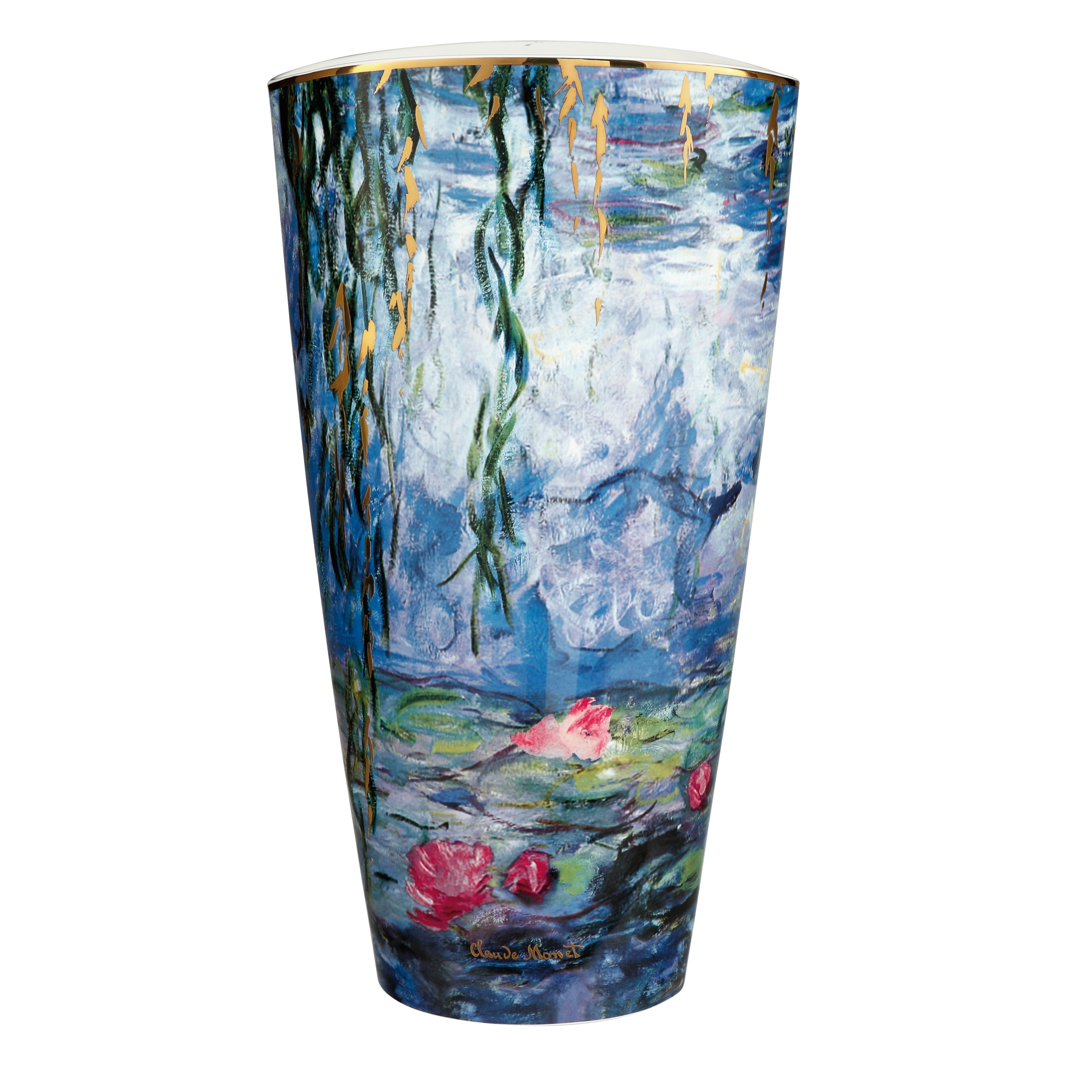 Goebel Monet Lekníny s vrbou Váza