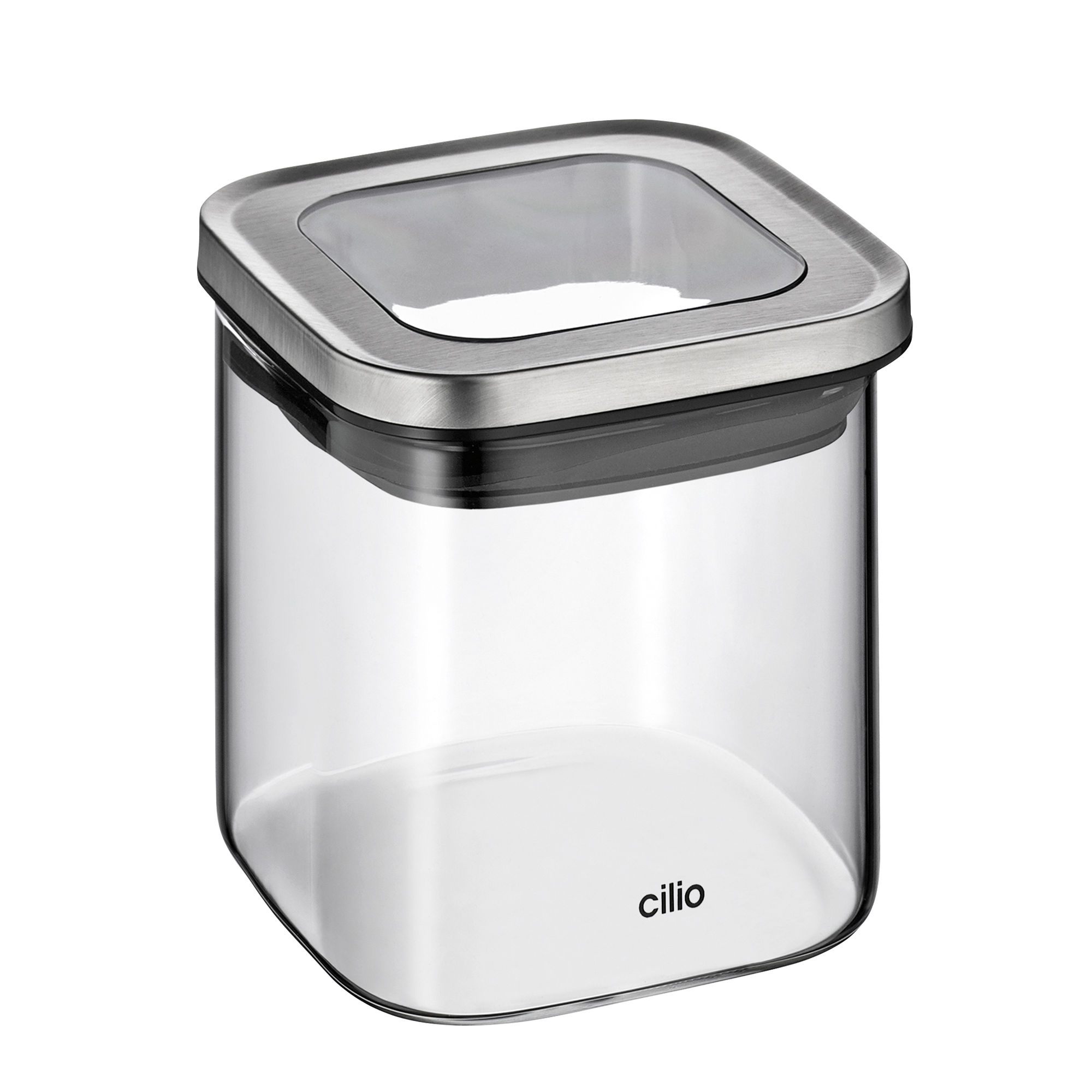 Dóza CUBO 650 ml, hranatá, Cilio