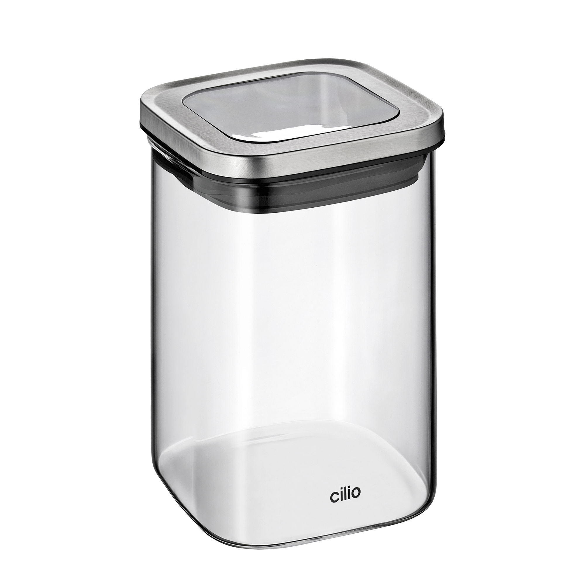 Dóza CUBO 1 L, hranatá, Cilio