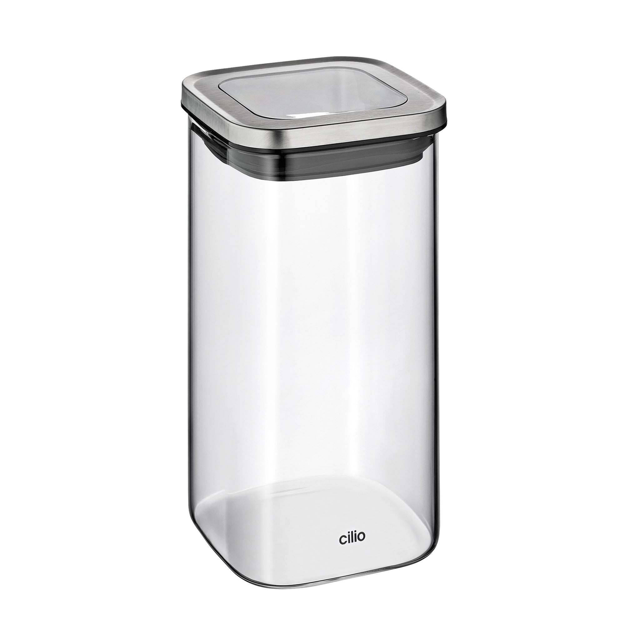 Dóza CUBO 1,35 L, hranatá, Cilio