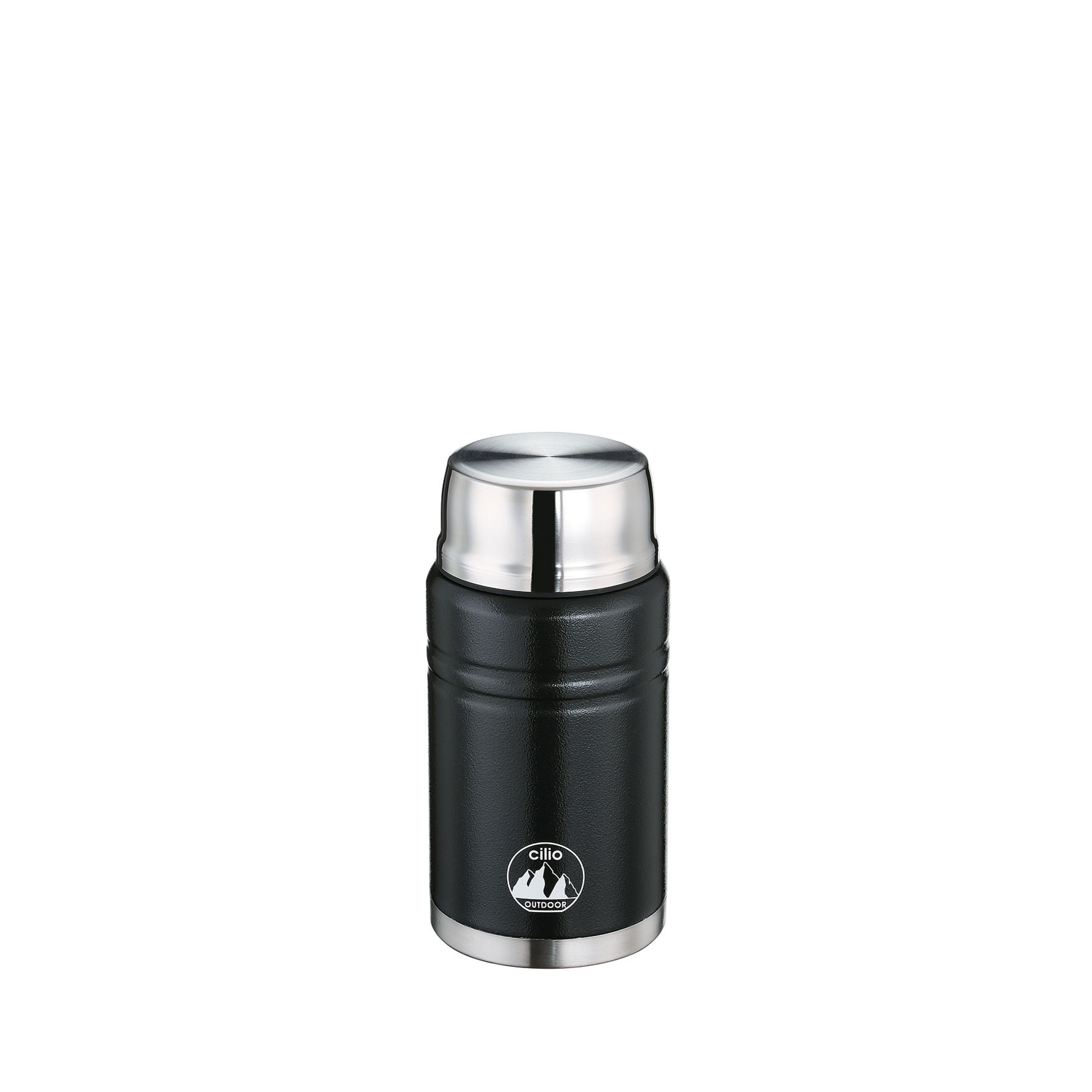 Cilio Svačinový box "Monte", 750ml, černý