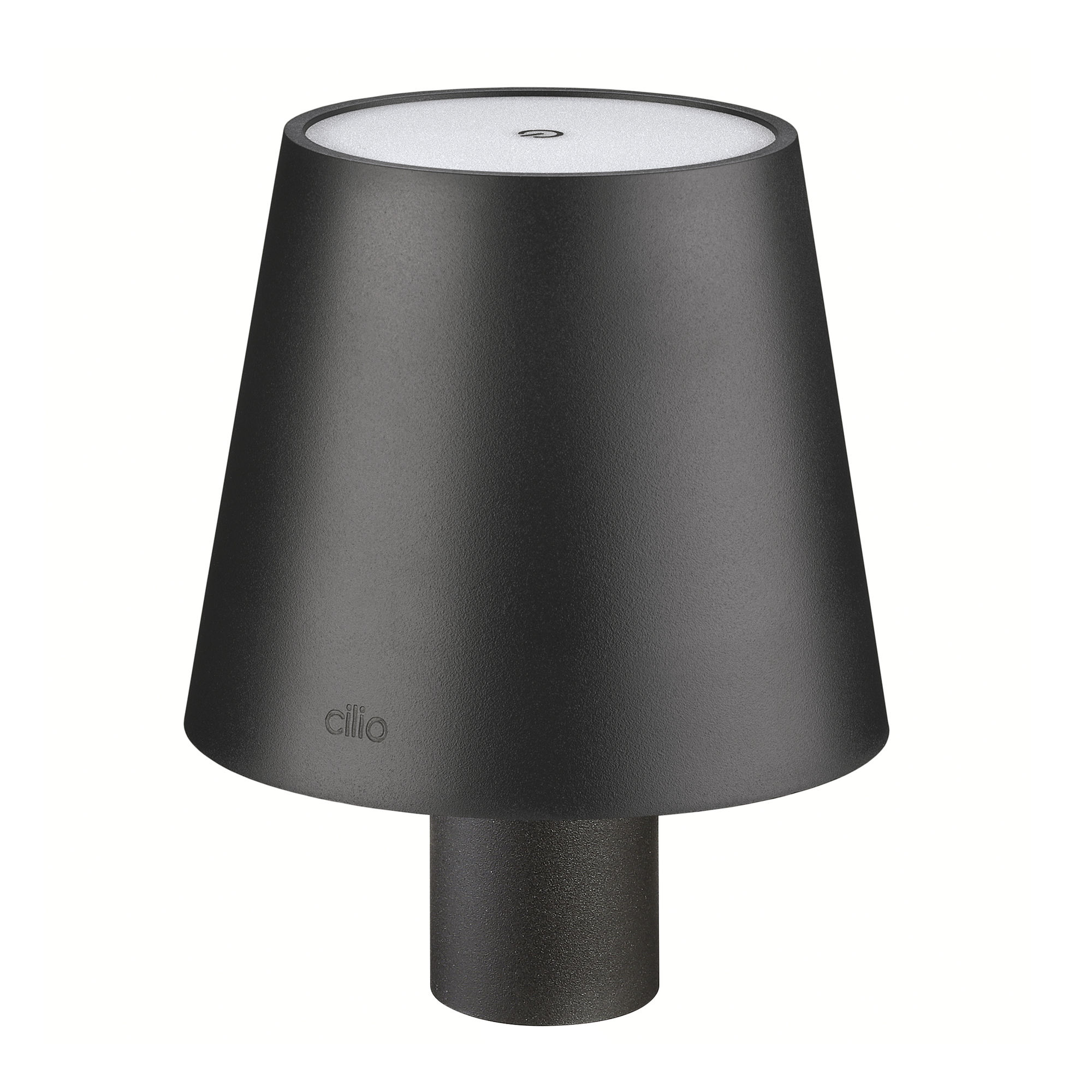 LED lampa na láhev LUCE, černá, Cilio