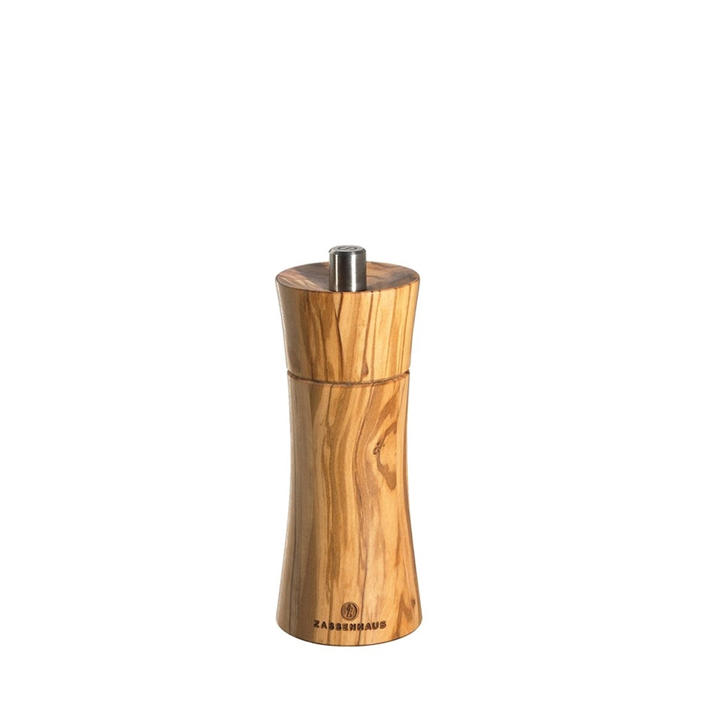 Mlýnek na sůl "Frankfurt" olivový 14 cm, Zassenhaus
