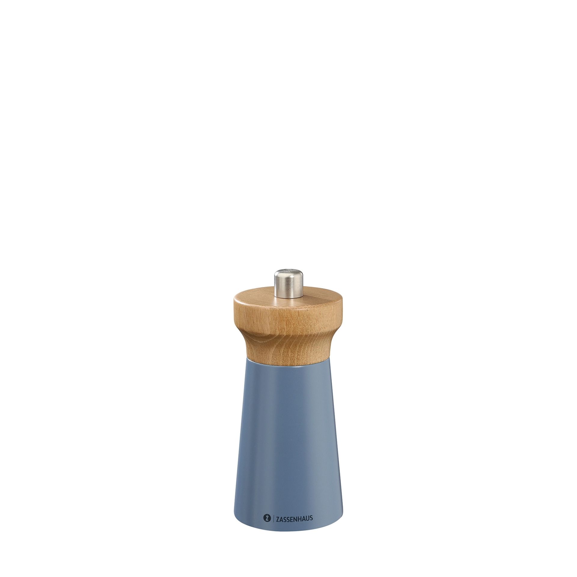 Mlýnek na sůl WESTERLAND, 12 cm, modrý - buk, Zassenhaus