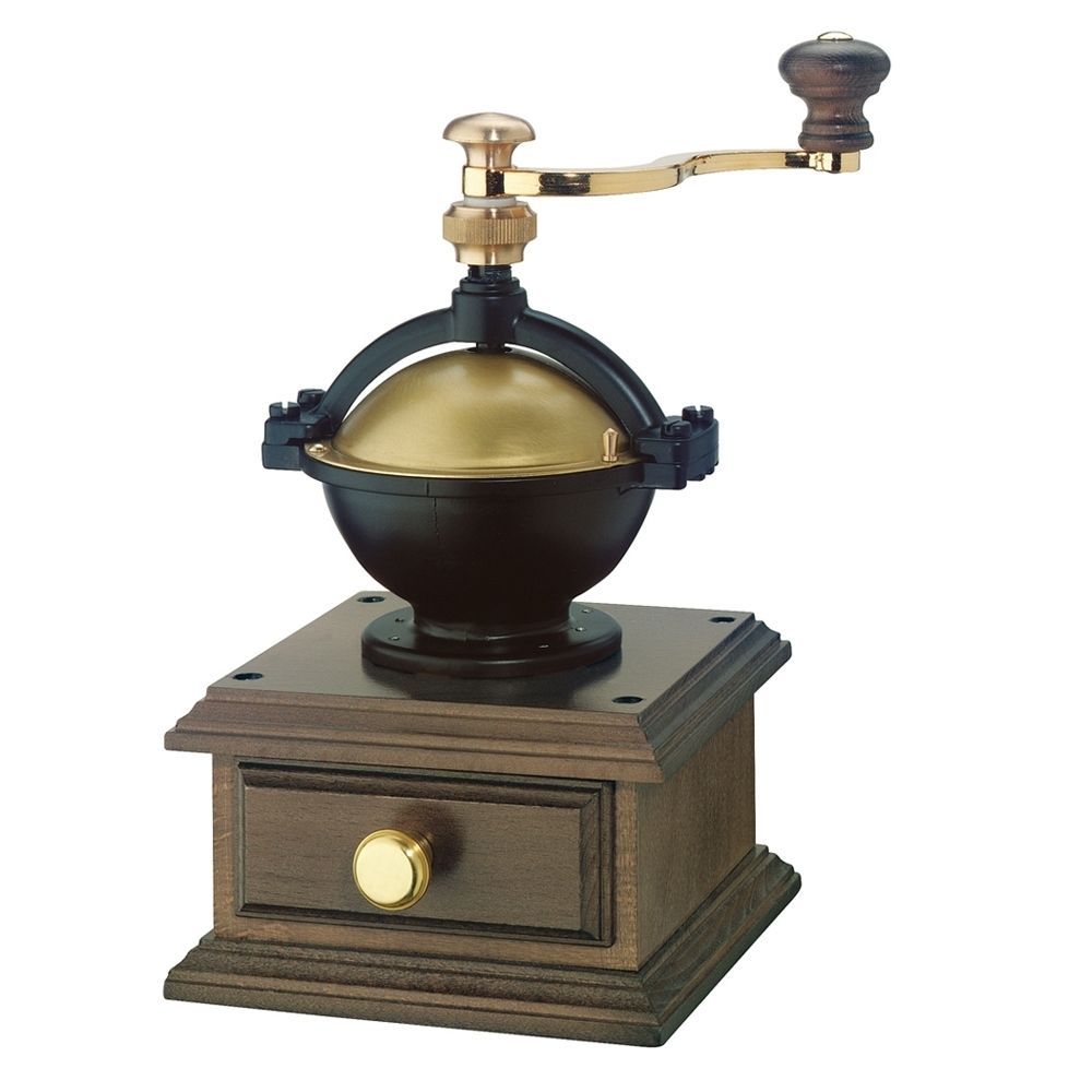 LA PAZ mlýnek na kávu tmavě mořený, Zassenhaus