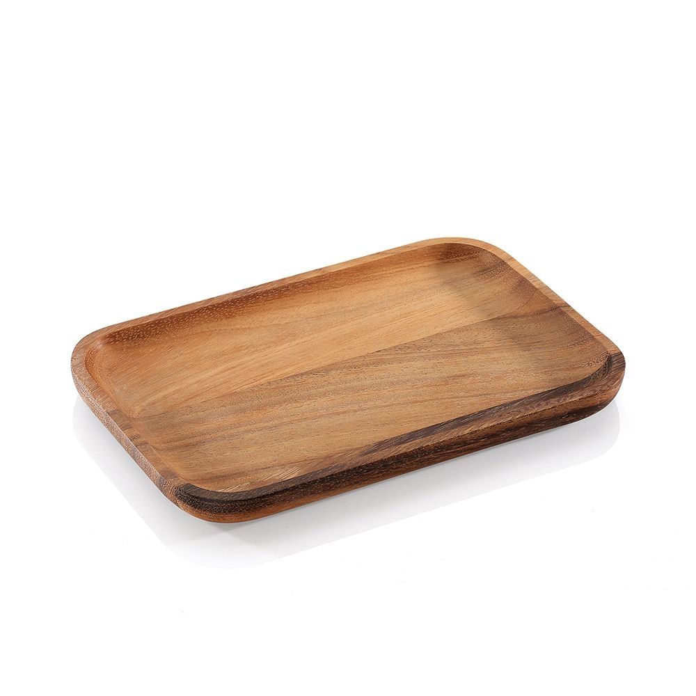 Servírovací talíř, 26x17cm, akácie, Zassenhaus