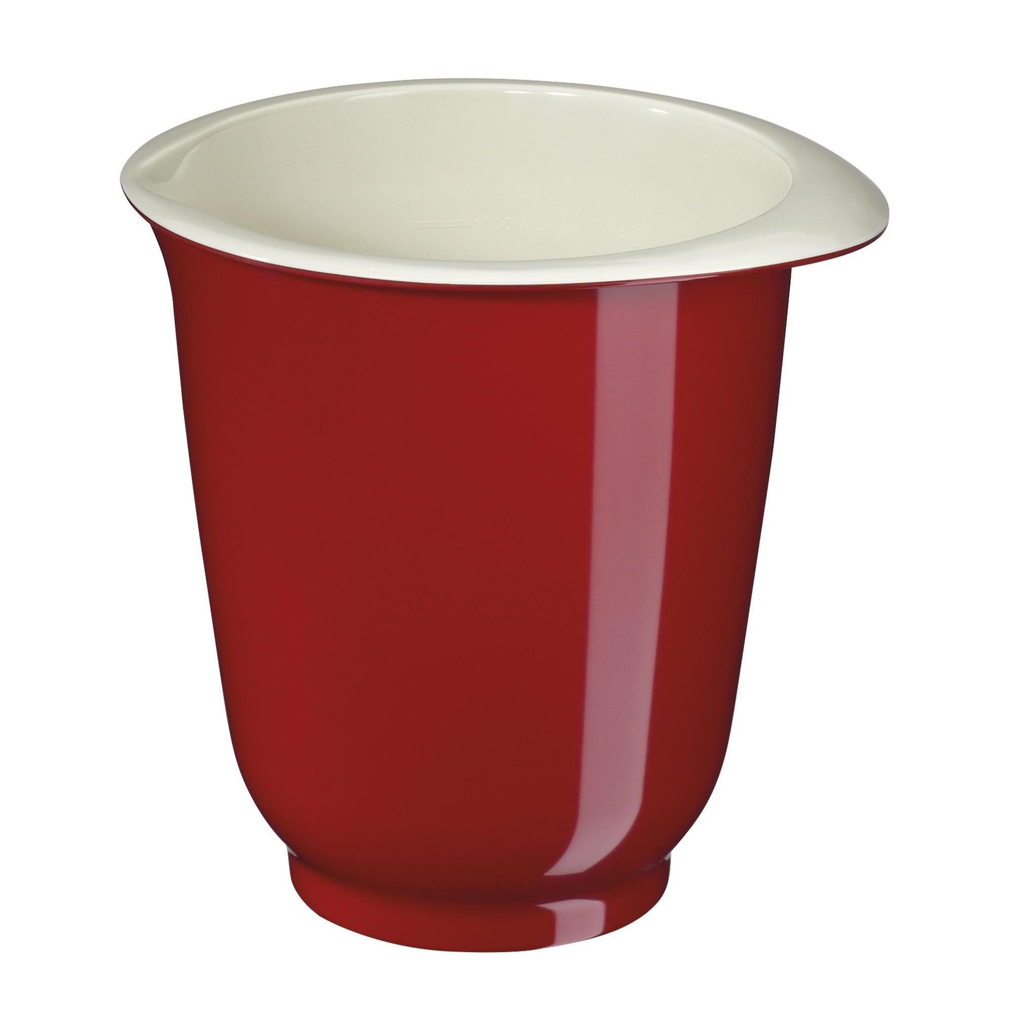 Míchací mísa 1 litr BAKE, červená, Küchenprofi