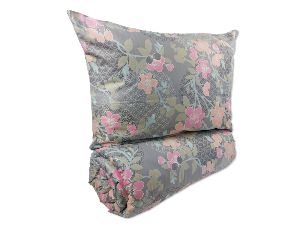 Brotex Francouzské povlečení Satén 240x220, 70x90cm Sarah pink