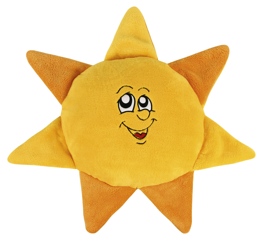 Brotex Tvarovaný polštářek sluníčko