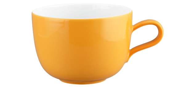 Šálek na bílou kávu 0,38 ltr. LIBERTY Pure Colors Orange, bílá, Seltmann Weiden